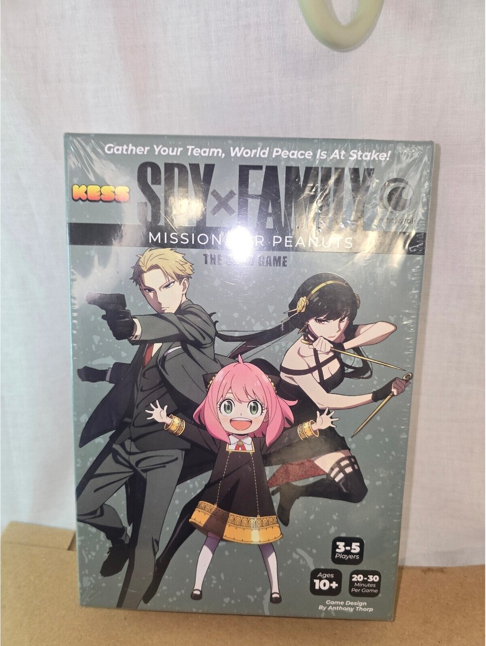 Spy x Family Mission for Peanuts Card Game KESS Crunchyroll New Sealed